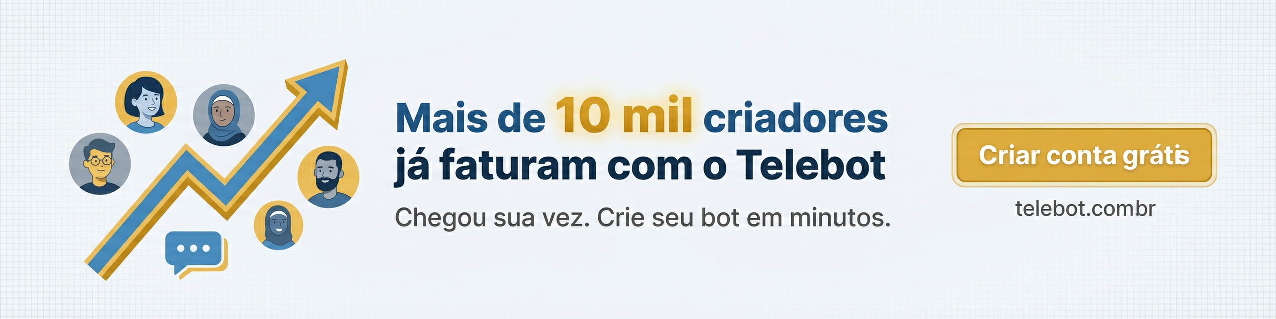 Telebot - Mais de 10 mil criadores já faturam