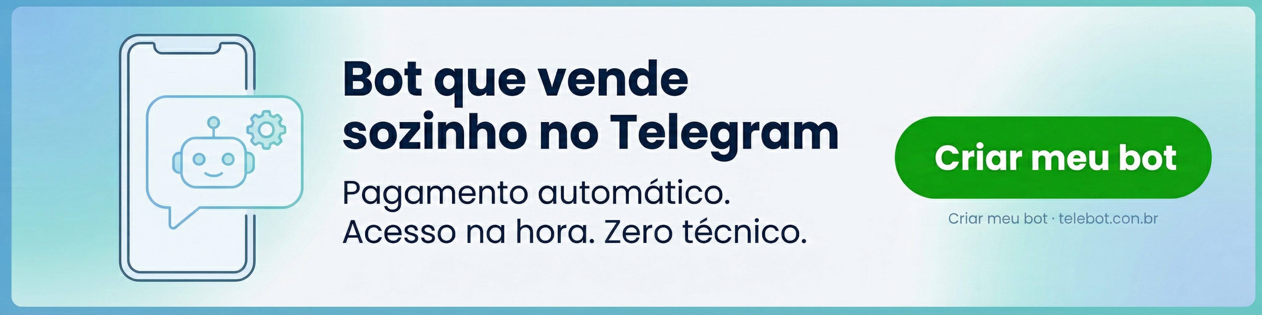 Telebot - Bot que vende sozinho no Telegram